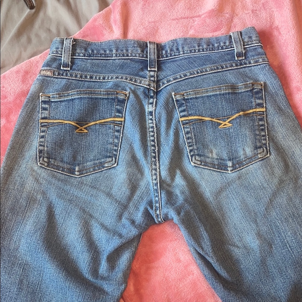 Cruel Girl Straight Leg Jeans - Blue